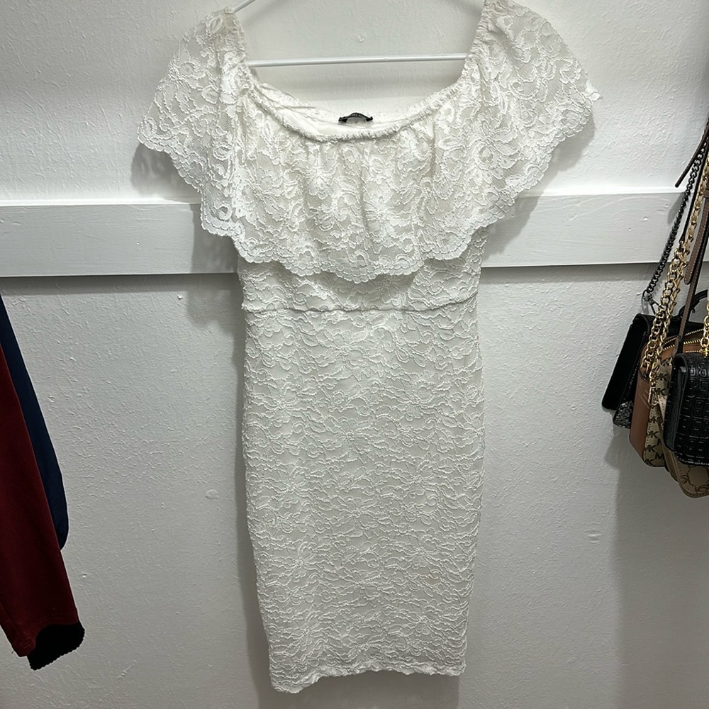 White dress I used it at my confirmation